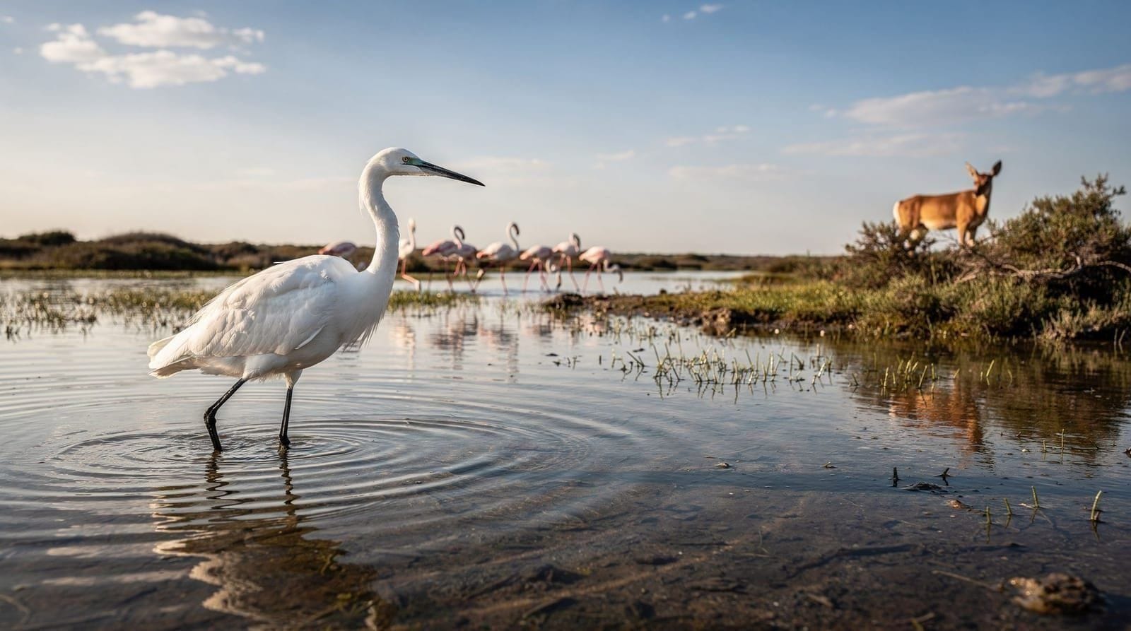 Safari à Doñana — ce qu'on a vraiment vu — On a fait le safari 4×4 à Doñana depuis Séville en novembre. Exactement ce qu'on