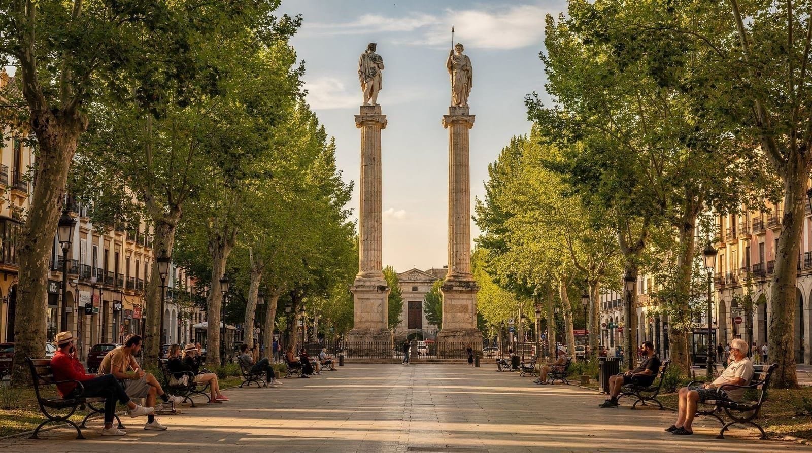 Guía de la Alameda de Hércules: el paseo más animado de Sevilla y su vida nocturna — Alameda de Hércules en Sevilla: historia, los mejores bares de tapas (Eslava, El