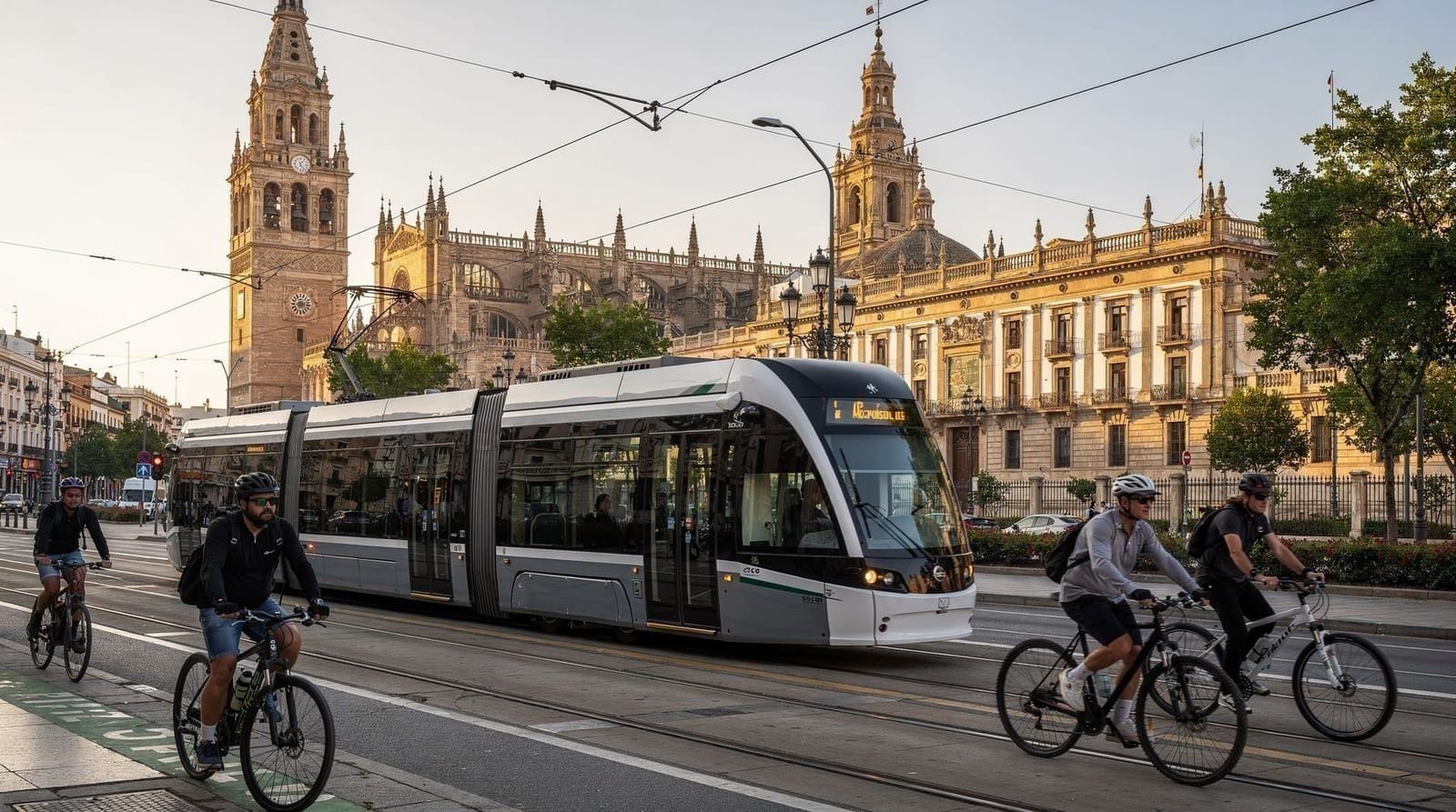 Moverse por Sevilla: guía de transporte para visitantes — A pie, en autobús, tranvía, metro y bicicletas Sevici explicados. Costes reales 