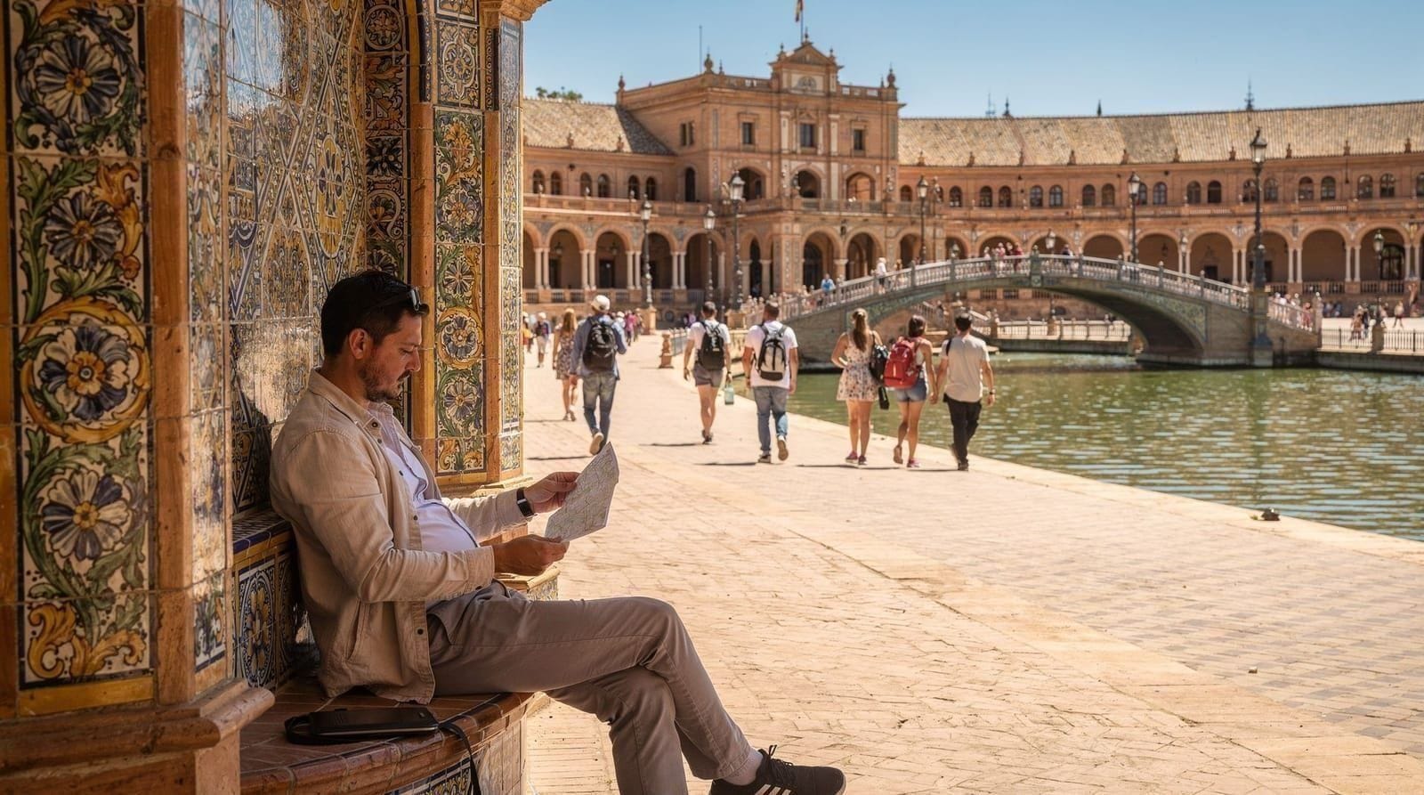 Planificador de itinerario en Sevilla — Elige de 1 a 7 días y tus intereses (arte, gastronomía, vino, excursiones, famil