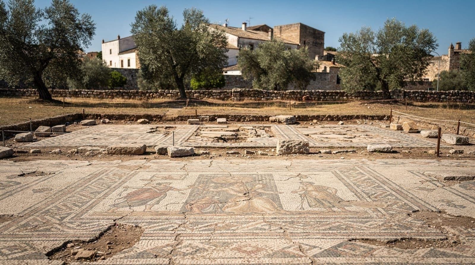 Itálica desde Sevilla: las ruinas romanas a 30 minutos — Cómo visitar Itálica desde Sevilla: bus desde la Plaza de Armas, anfiteatro roma