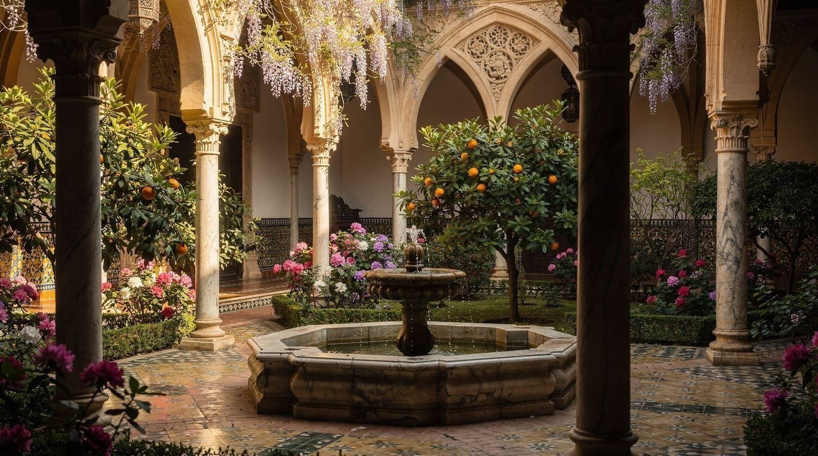 Guía del Palacio de las Dueñas: el palacio literario de Sevilla — Guía del Palacio de las Dueñas: el palacio sevillano de la Casa de Alba, cuna de