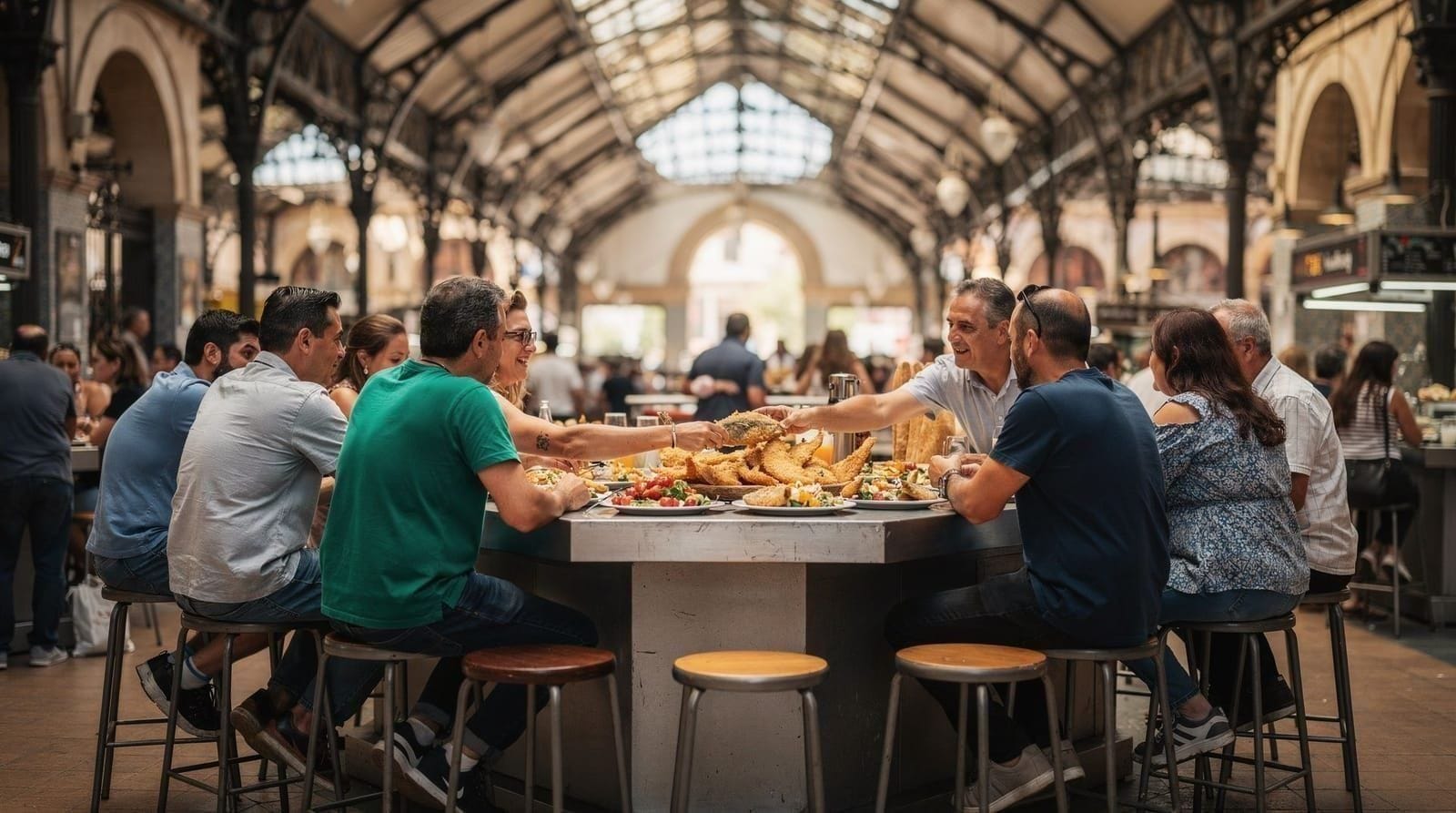 Dónde comer en Sevilla: restaurantes, bares y mercados por barrio — Dónde comer en Sevilla: mejores bares de tapas por barrio, qué pedir, rangos de 